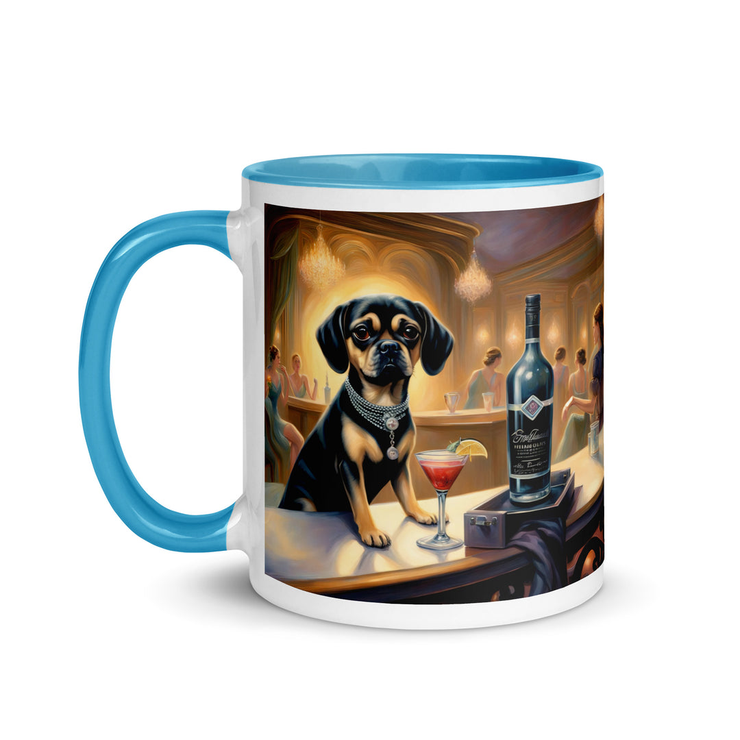 Puggle General- Mug with Color Inside v5