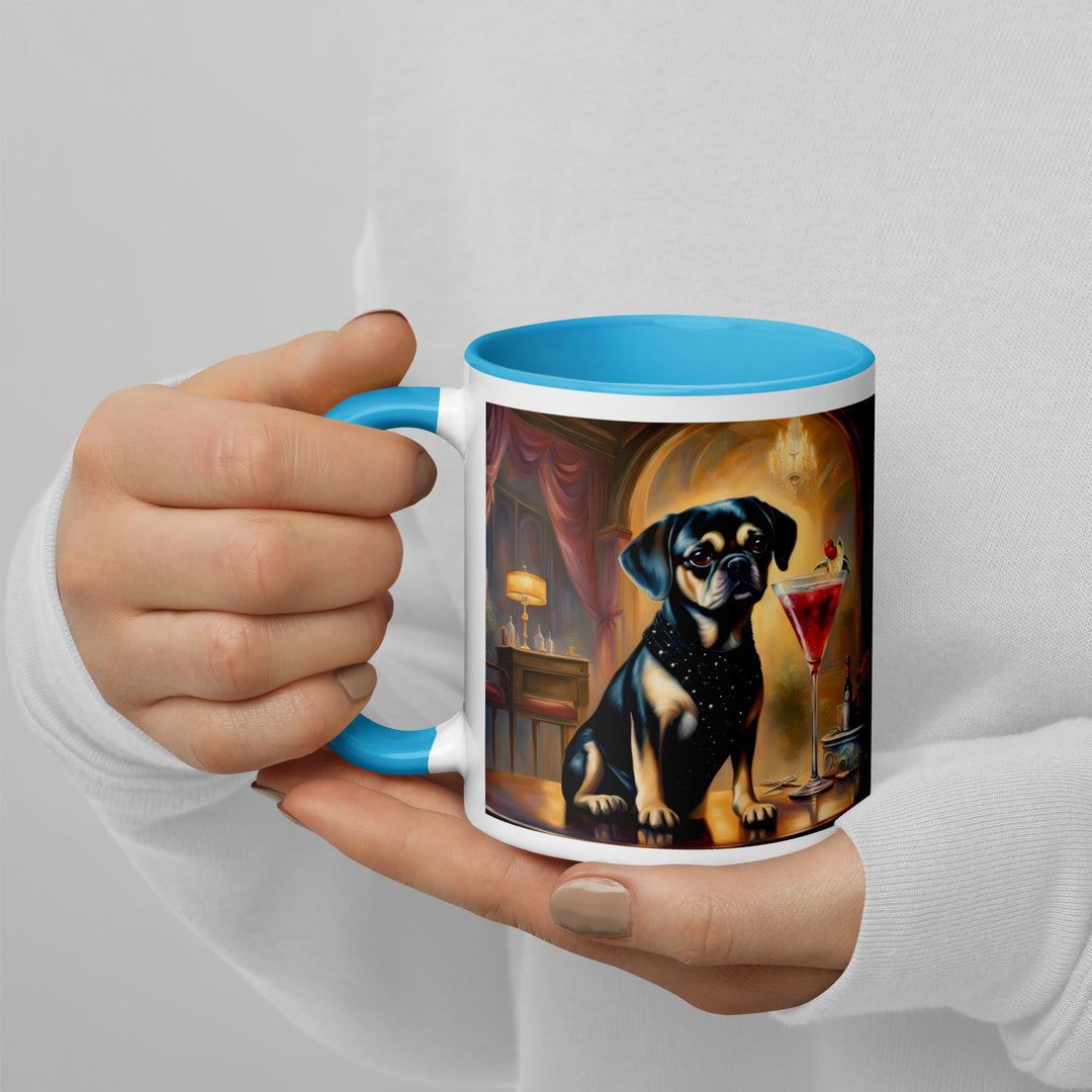 Puggle General- Mug with Color Inside v6