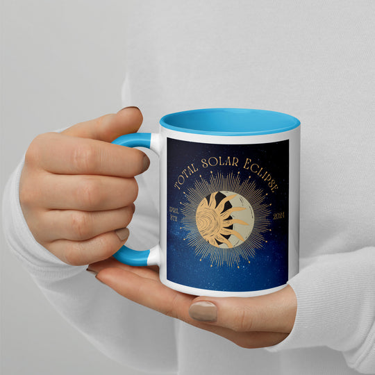 Beagle Eclipse- Mug with Color Inside v2