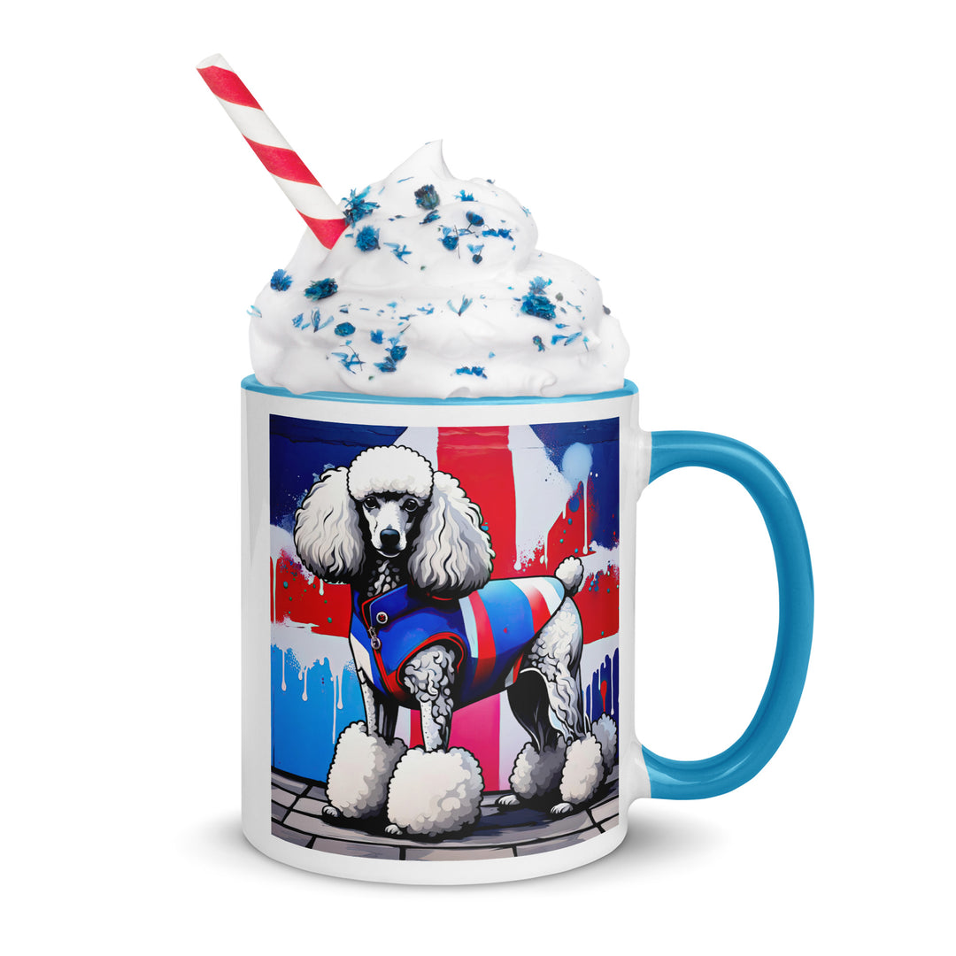 Poodle- Mug with Color Inside v2
