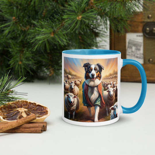 Australian Shepherd- Mug with Color Inside