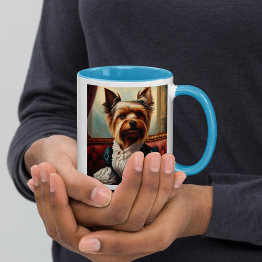 Yorkshire Terrier- Mug with Color Inside v2