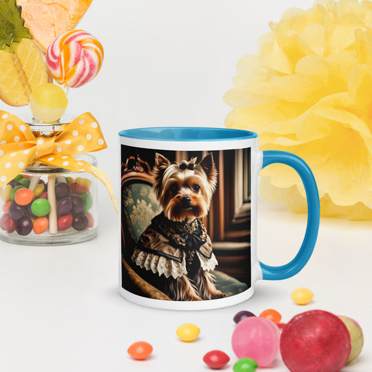 Yorkshire Terrier- Mug with Color Inside