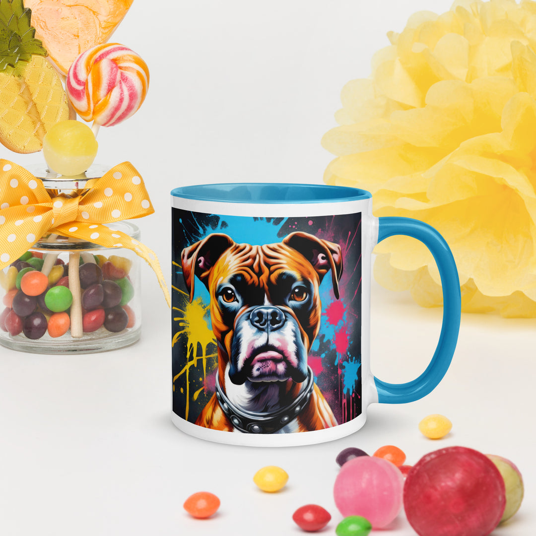 Boxer- Mug with Color Inside