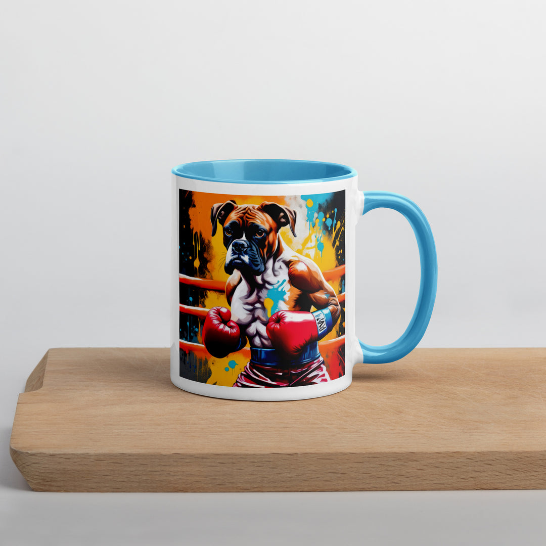 Boxer- Mug with Color Inside v4