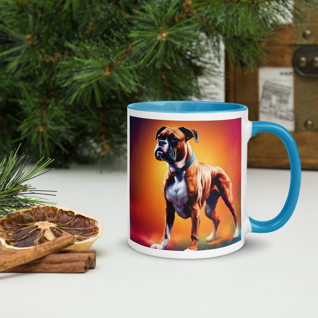 Boxer- Mug with Color Inside v5