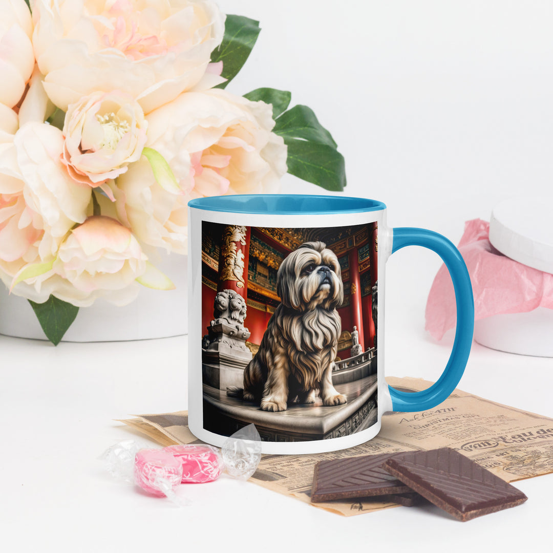 Shih Tzu- Mug with Color Inside v5