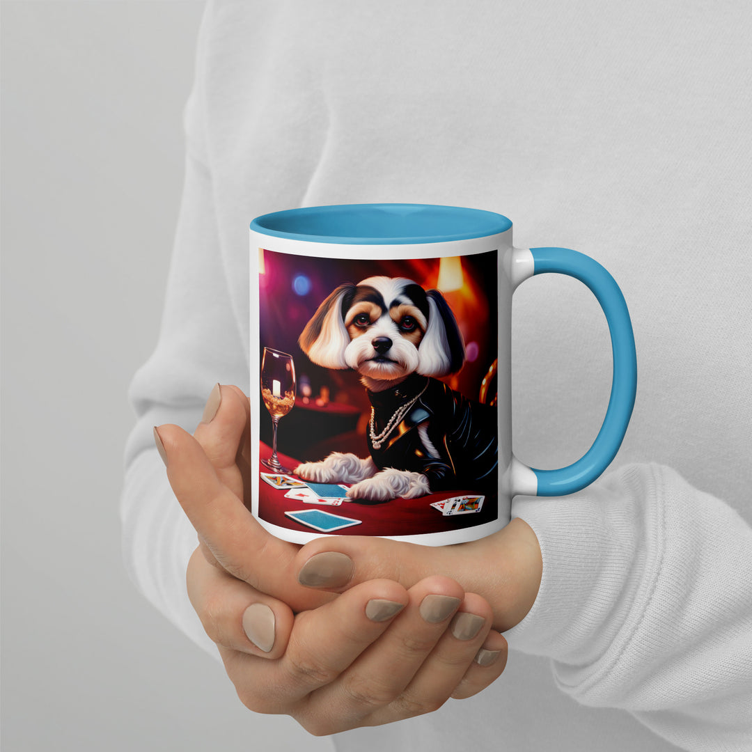 Cavachon- Mug with Color Inside v5