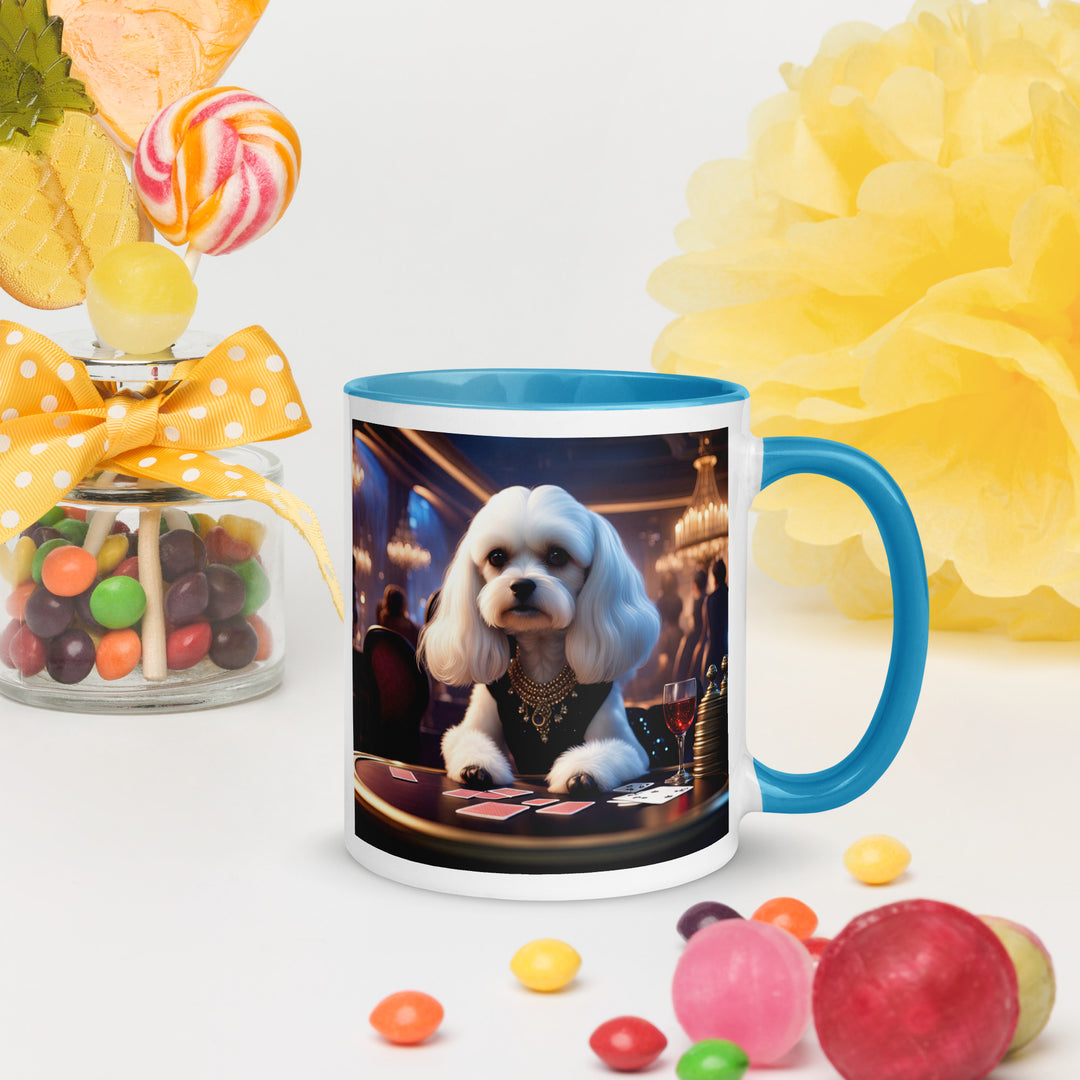 Cavachon- Mug with Color Inside v8