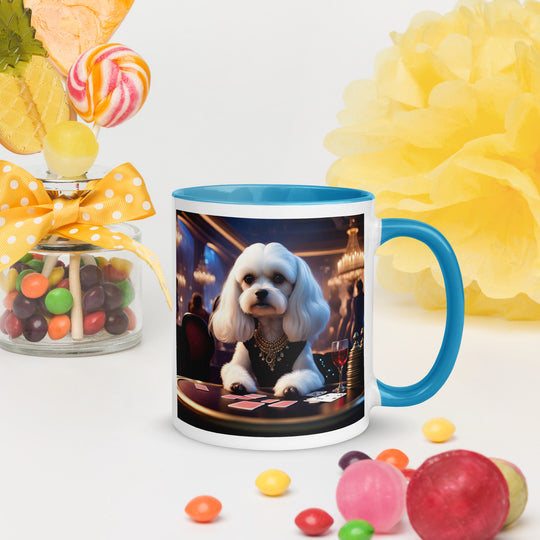 Cavachon- Mug with Color Inside v8