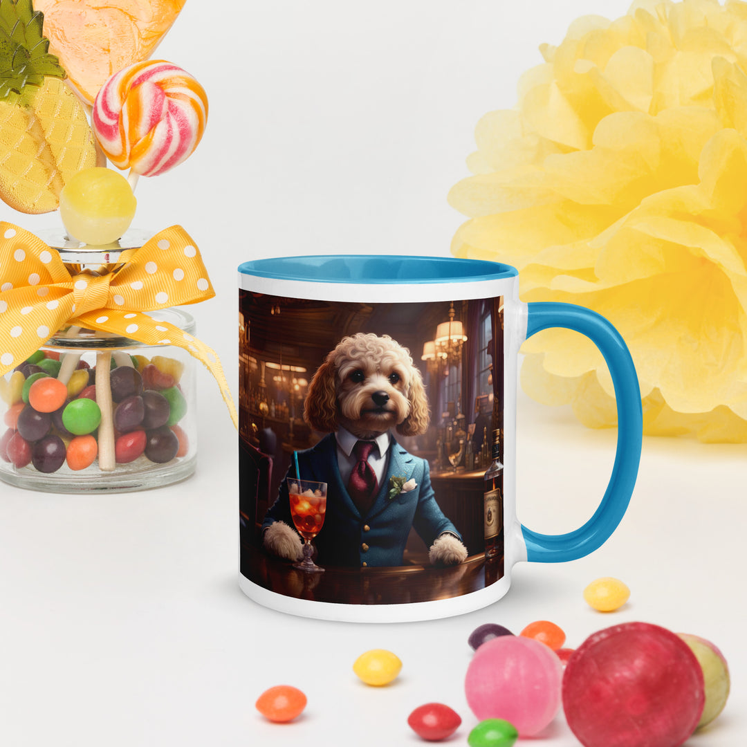 Cavapoo General- Mug with Color Inside v4