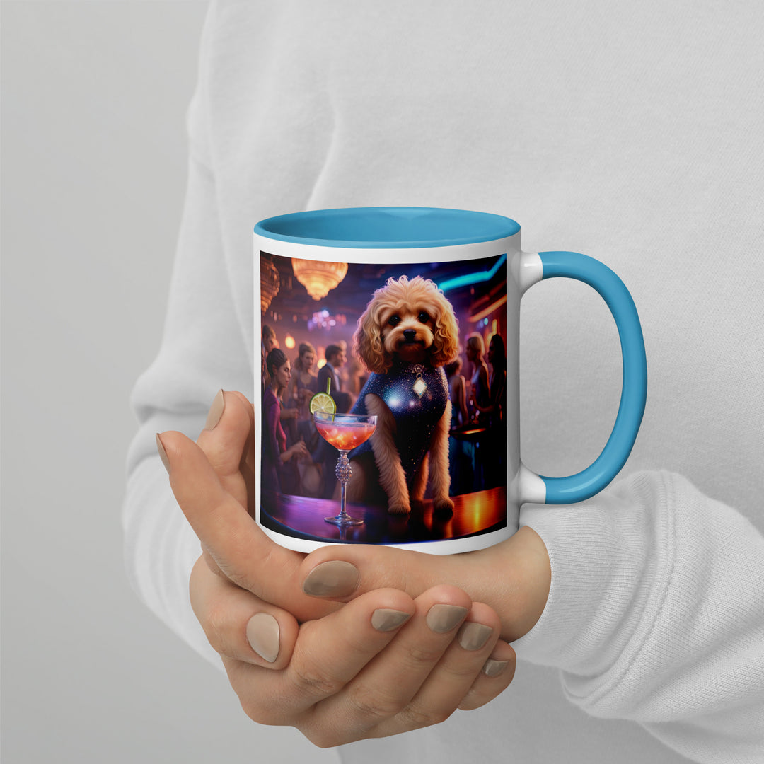 Cavapoo General- Mug with Color Inside v11`