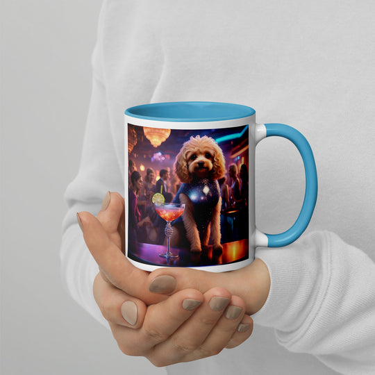 Cavapoo General- Mug with Color Inside v11`