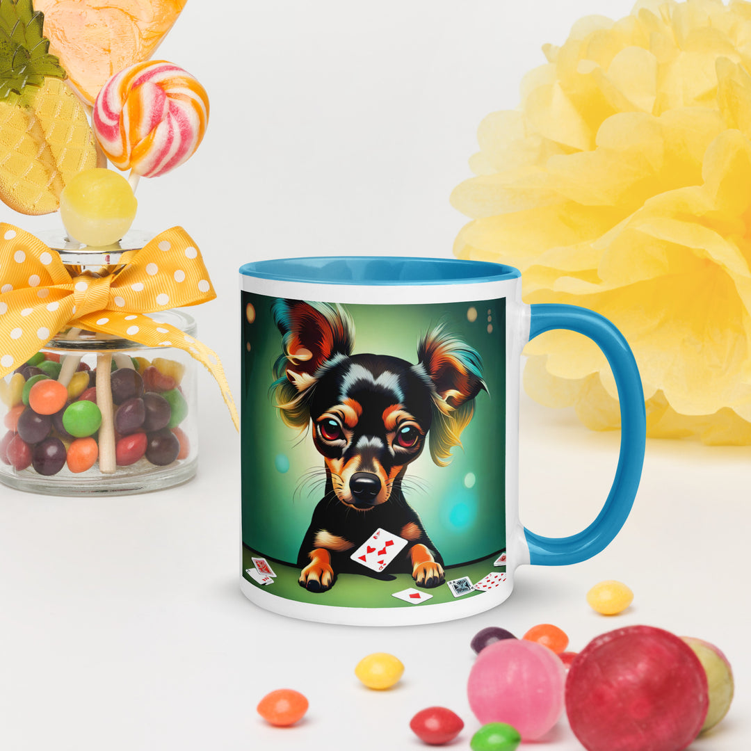 Chiweenie General- Mug with Color Inside v3