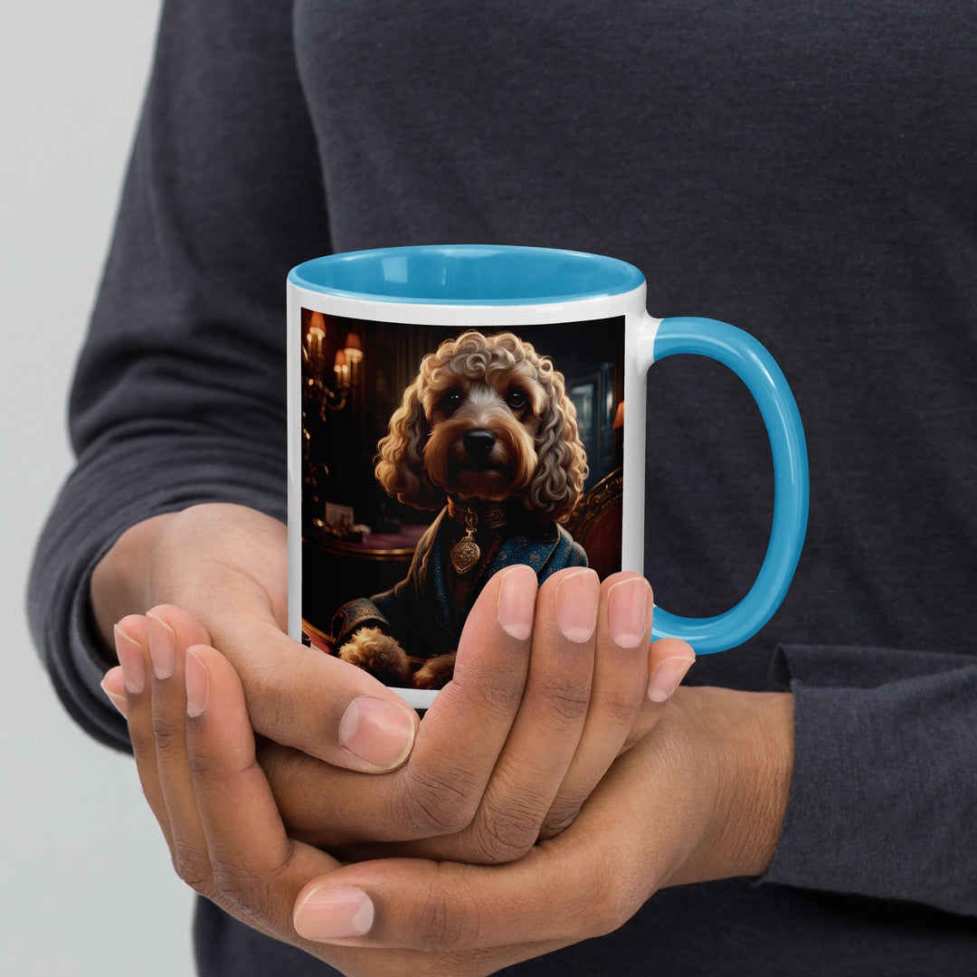 Cockapoo General- Mug with Color Inside v4