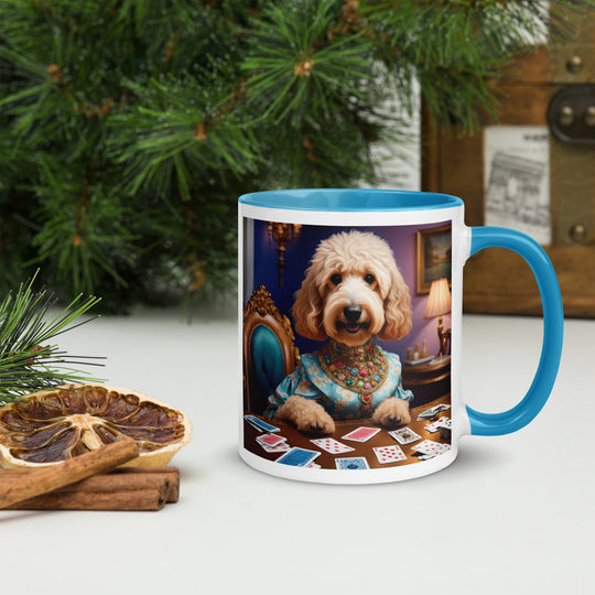 Goldendoodle- Mug with Color Inside v3