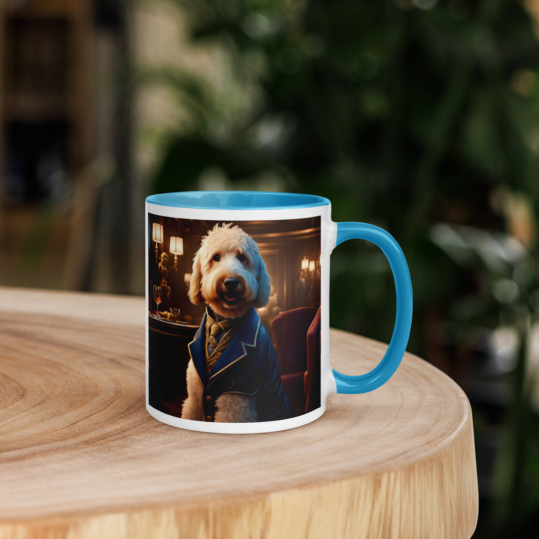 Goldendoodle- Mug with Color Inside v5