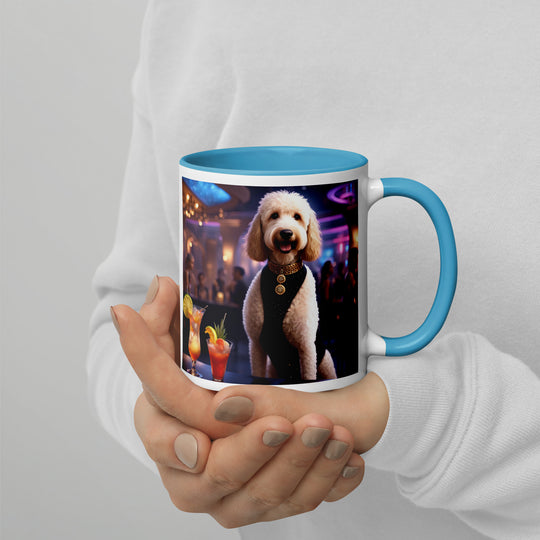 Goldendoodle- Mug with Color Inside v14