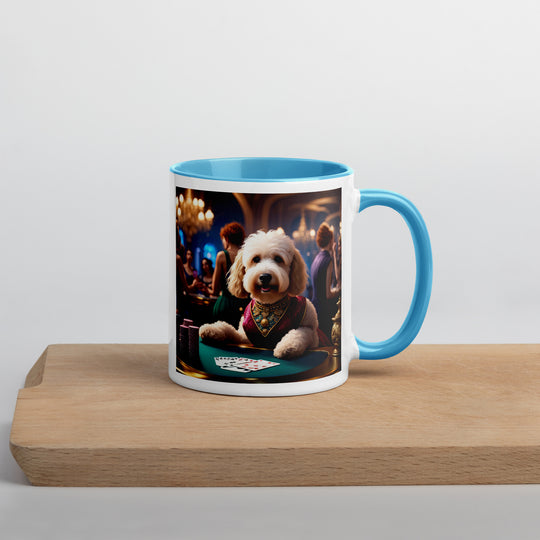 Goldendoodle- Mug with Color Inside v20