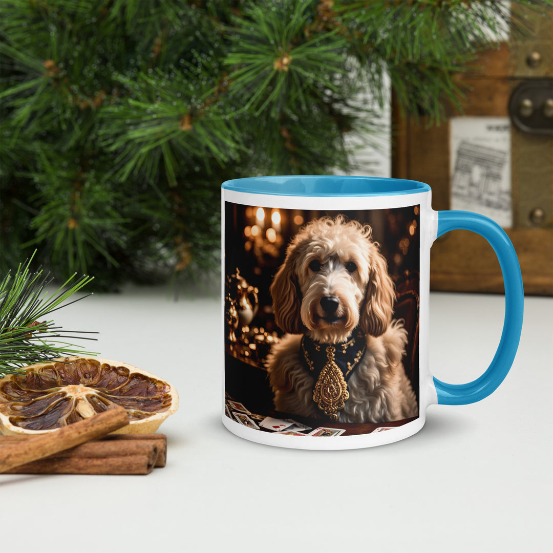 Goldendoodle- Mug with Color Inside v23