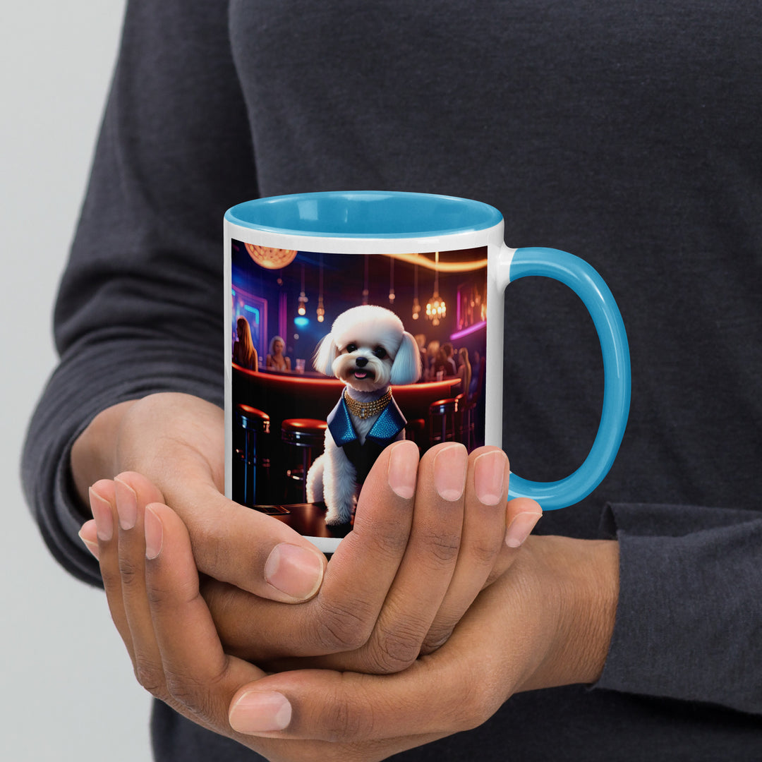 Maltipoo General- Mug with Color Inside v7