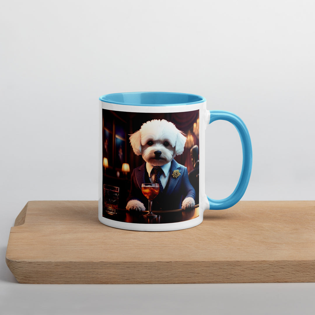 Maltipoo General- Mug with Color Inside v8