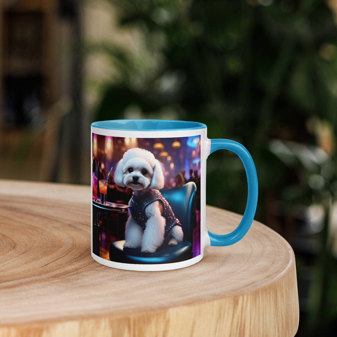 Maltipoo General- Mug with Color Inside v12