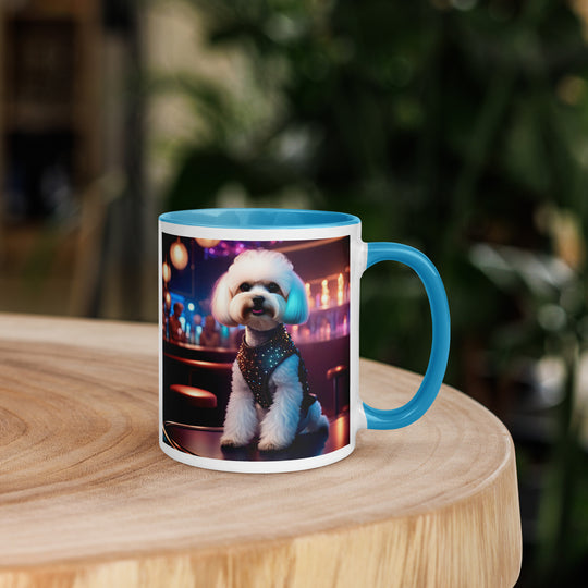 Maltipoo General- Mug with Color Inside v16