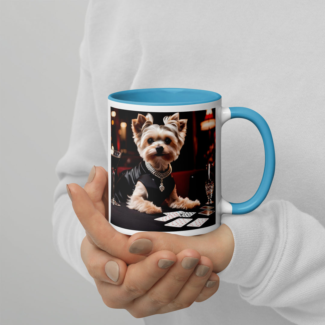 Morkie General- Mug with Color Inside v4