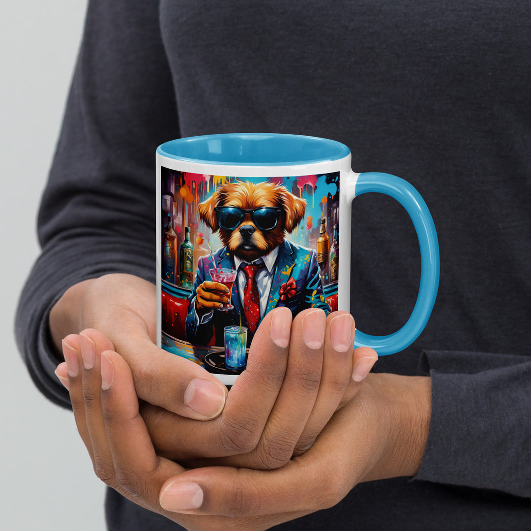 Pekapoo General- Mug with Color Inside