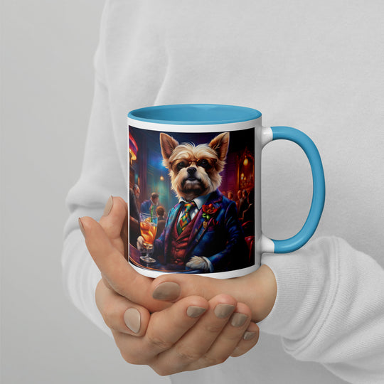 Pekapoo General- Mug with Color Inside v4