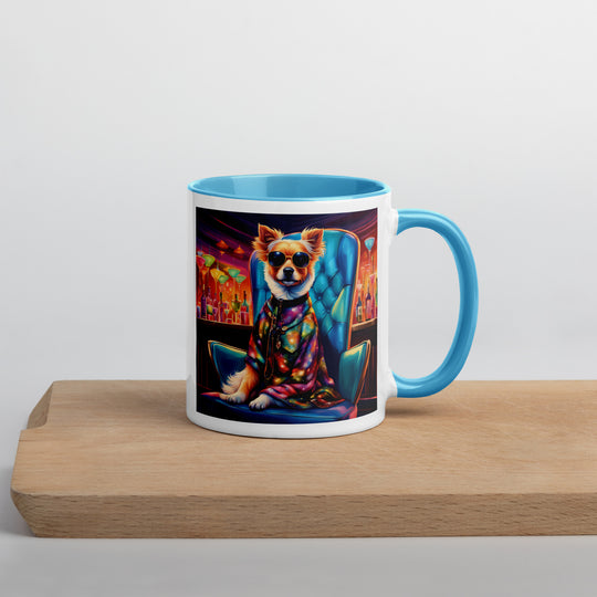 Pekapoo General- Mug with Color Inside v7