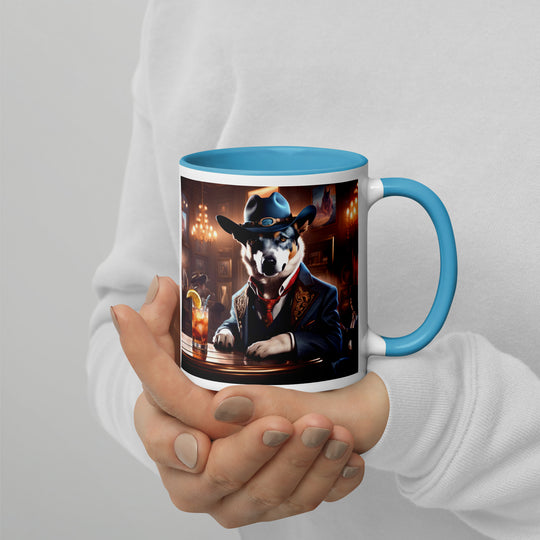 Texas Heeler General- Mug with Color Inside v3