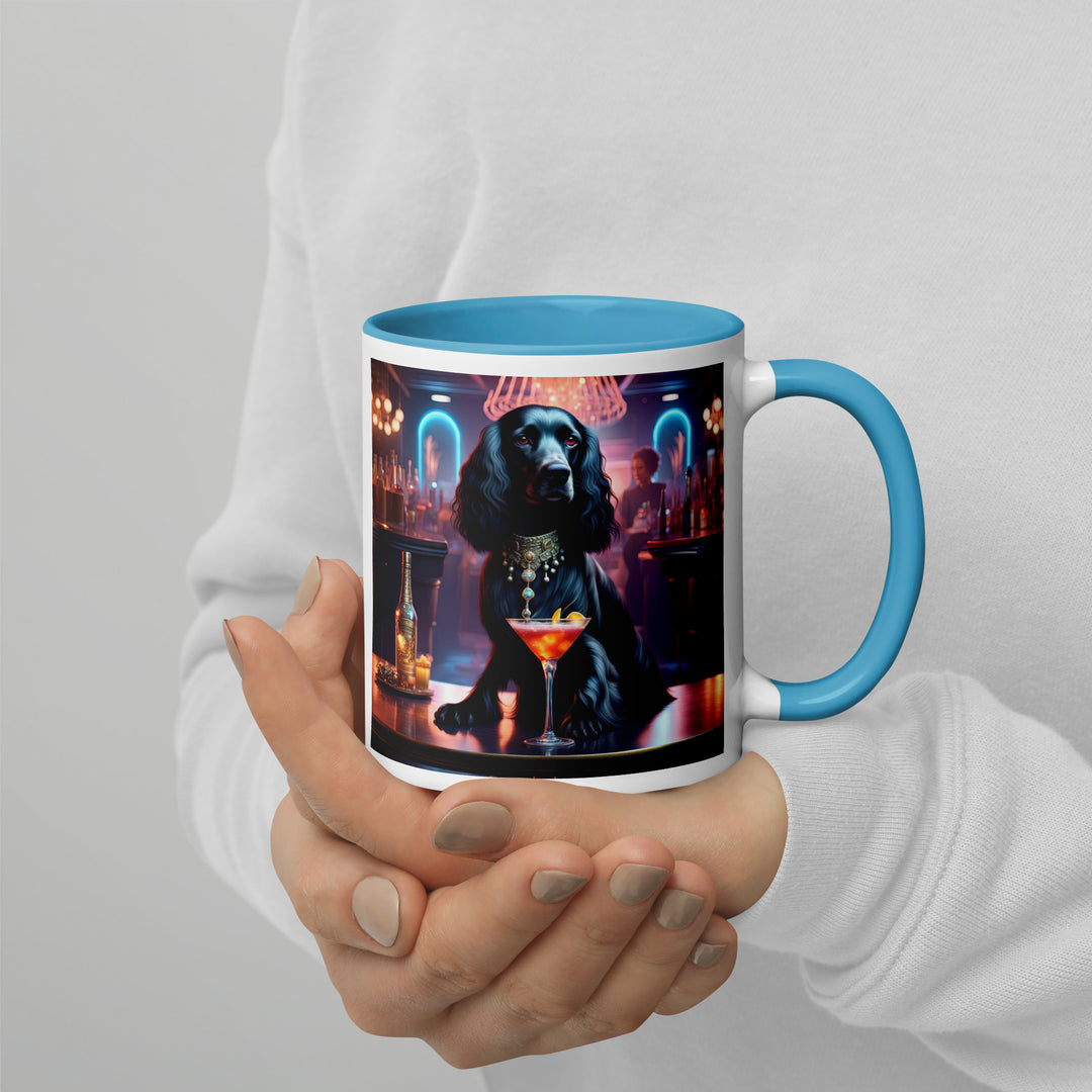 Sprocker Spaniel General- Mug with Color Inside v8