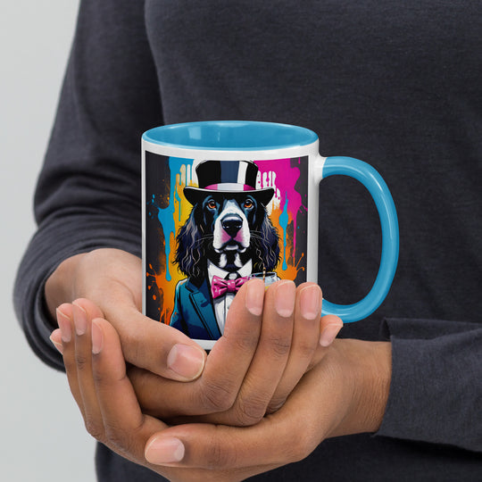 Sprocker Spaniel General- Mug with Color Inside v2