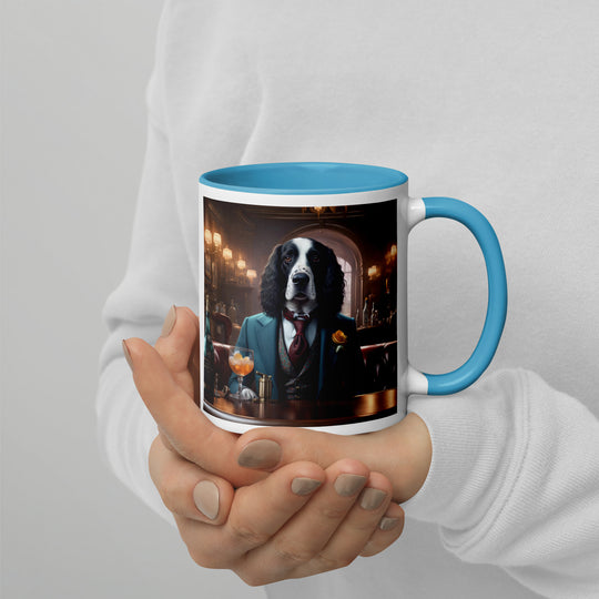 Sprocker Spaniel General- Mug with Color Inside v12