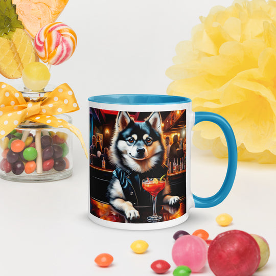 Pomsky General- Mug with Color Inside v2