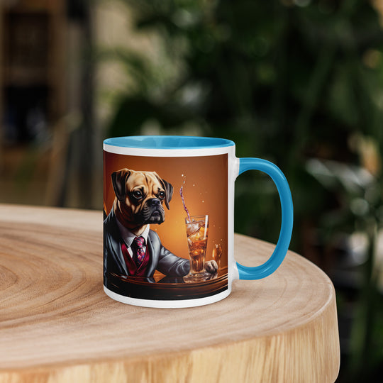 Puggle General- Mug with Color Inside v3