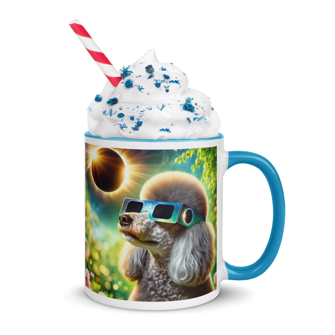 Poodle Eclipse- Mug with Color Inside