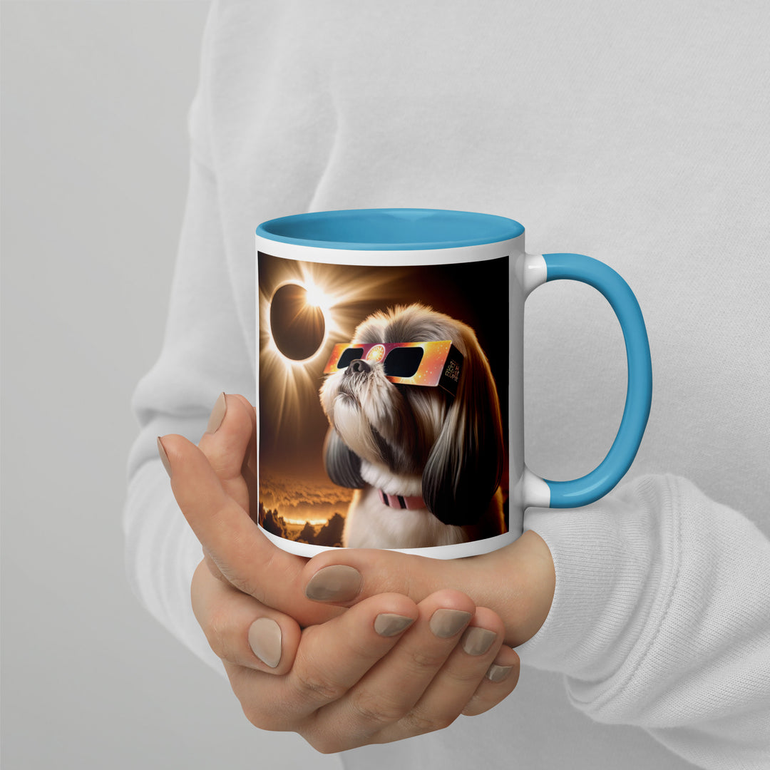 Shih Tzu Eclipse- Mug with Color Inside v2