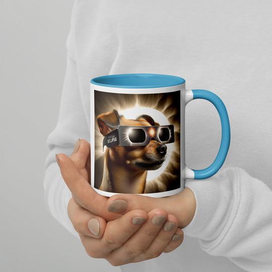 Chiweenie Eclipse- Mug with Color Inside v2