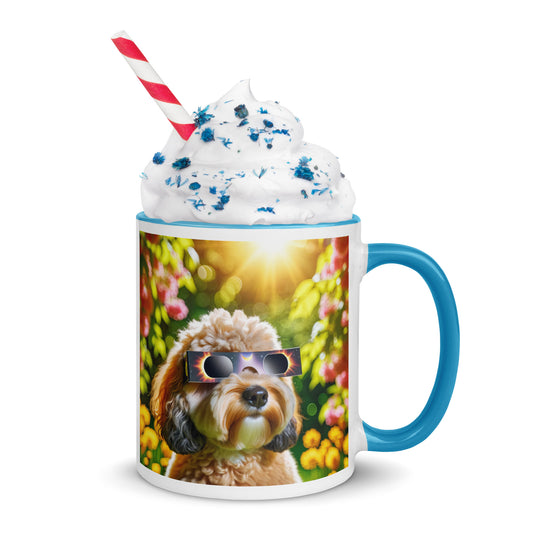 Cockapoo Eclipse- Mug with Color Inside