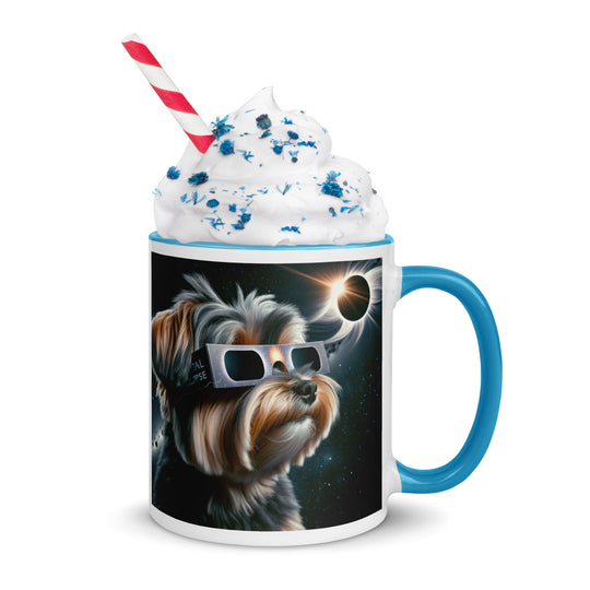 Morkie Eclipse- Mug with Color Inside v2