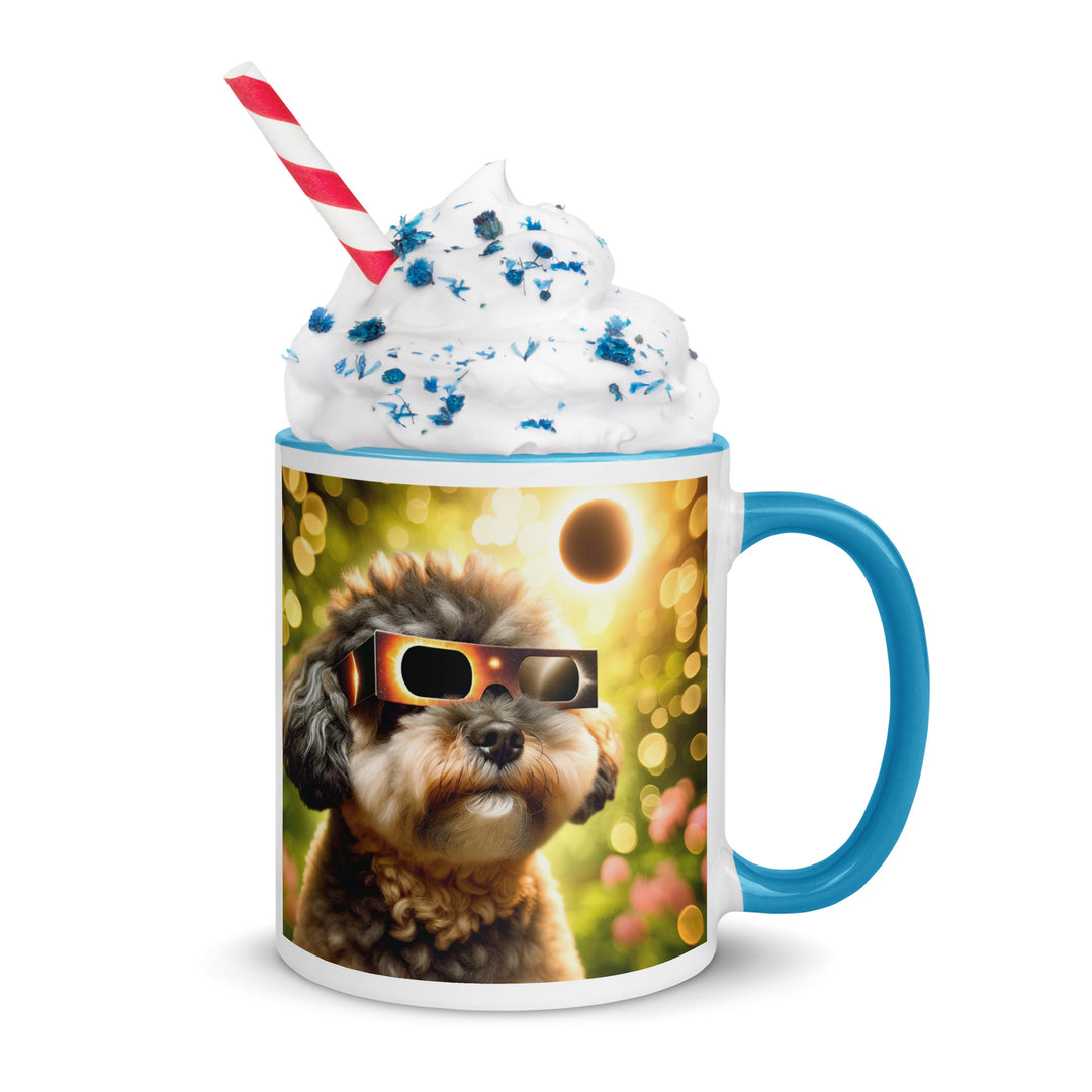 Pugapoo Eclipse- Mug with Color Inside v2