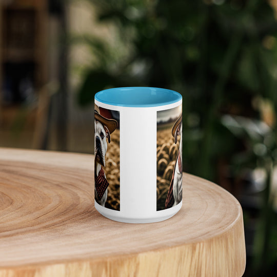 American Bulldog- Mug with Color Inside v3