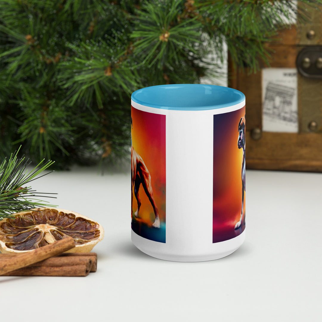 Boxer- Mug with Color Inside v5