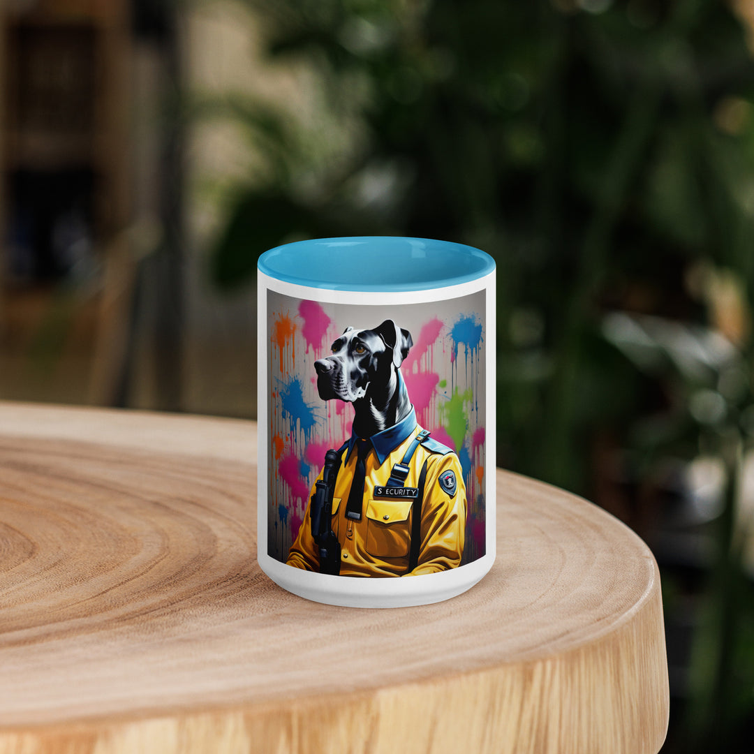 Great Dane- Mug with Color Inside v2