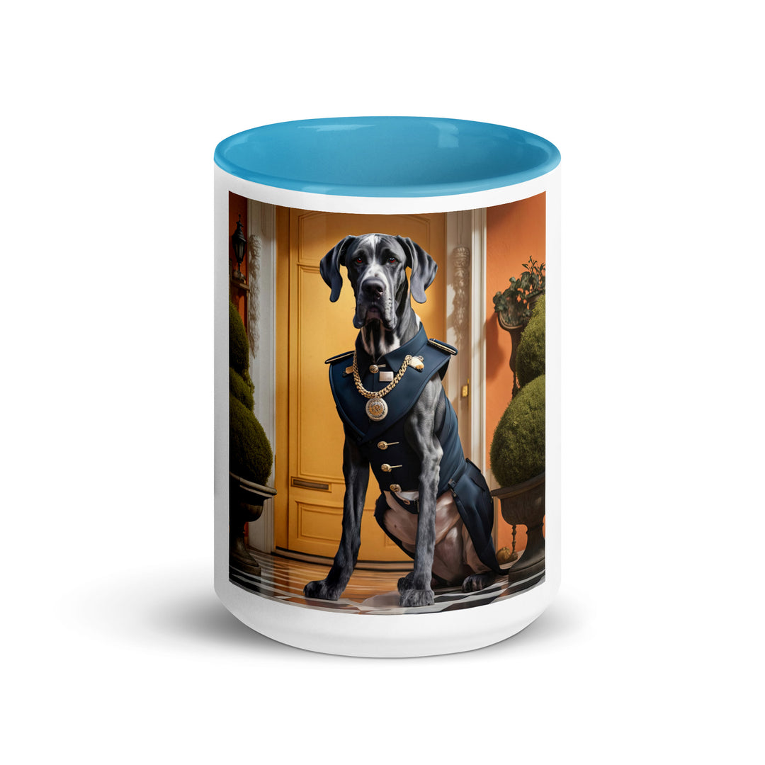 Great Dane- Mug with Color Inside v3