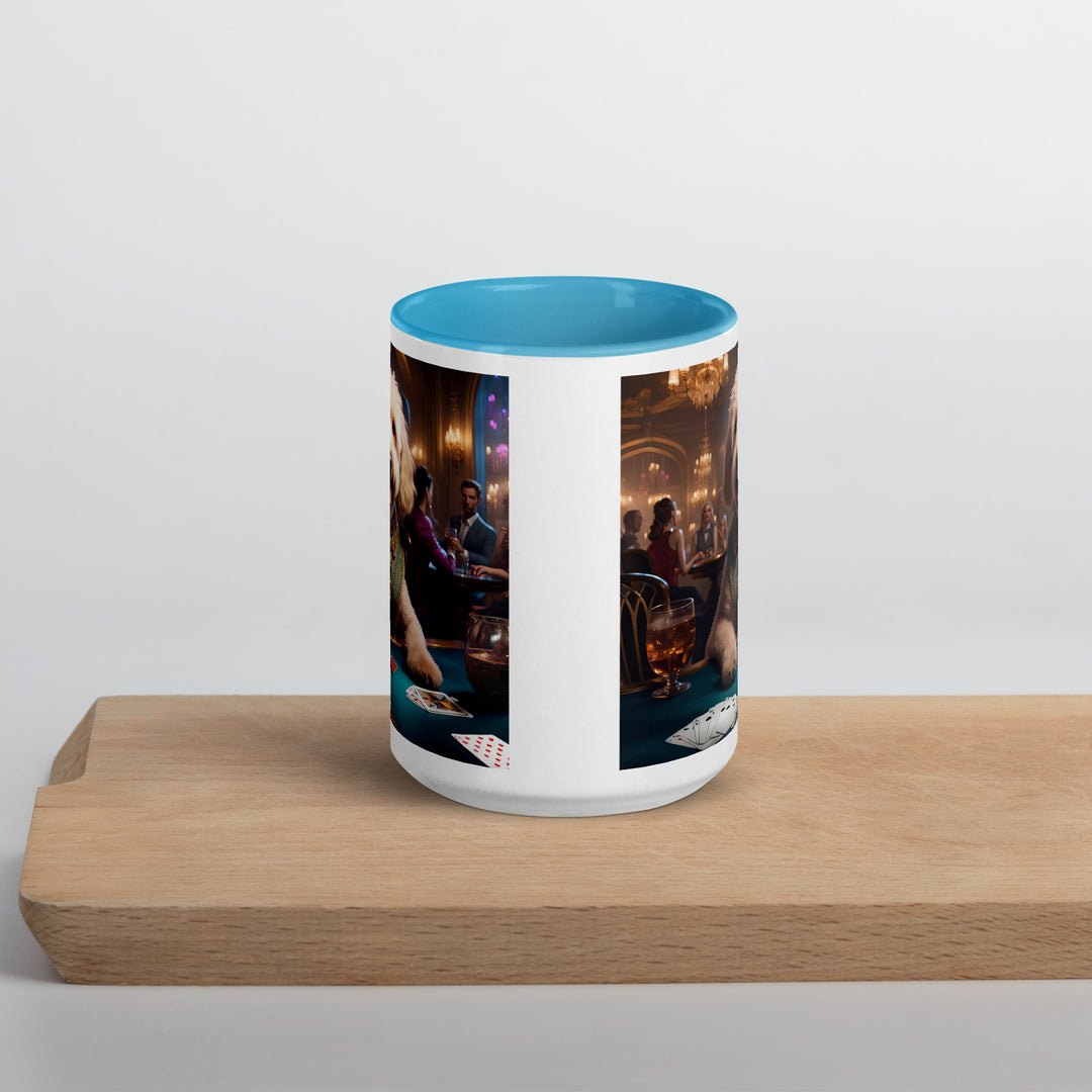 Goldendoodle- Mug with Color Inside v18