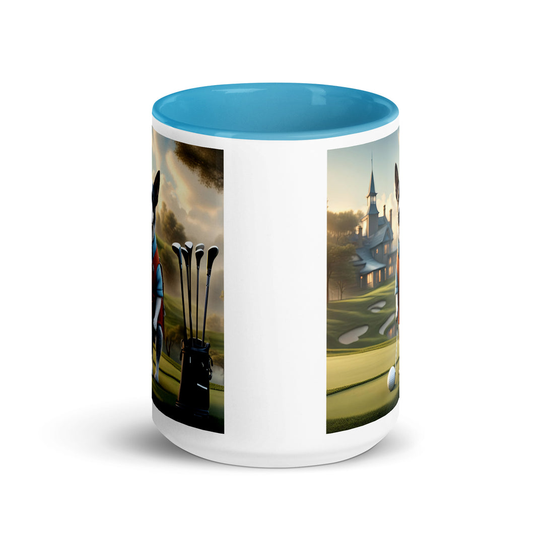 Texas Heeler Golfer- Mug with Color Inside